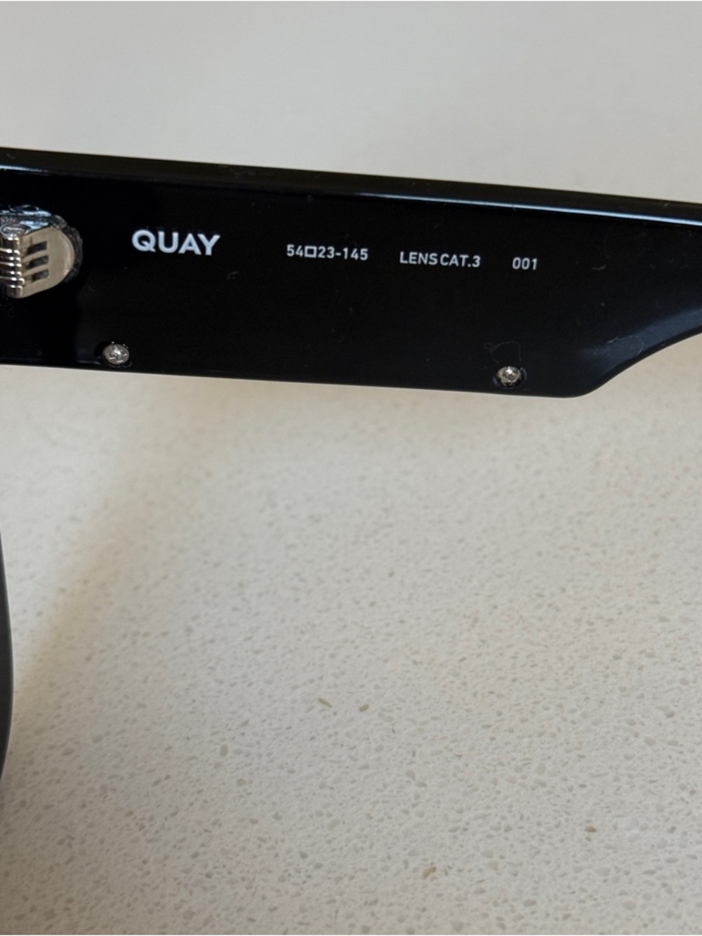Quay Australia Black Oversized Square Sunglasses - Picture 8 of 10